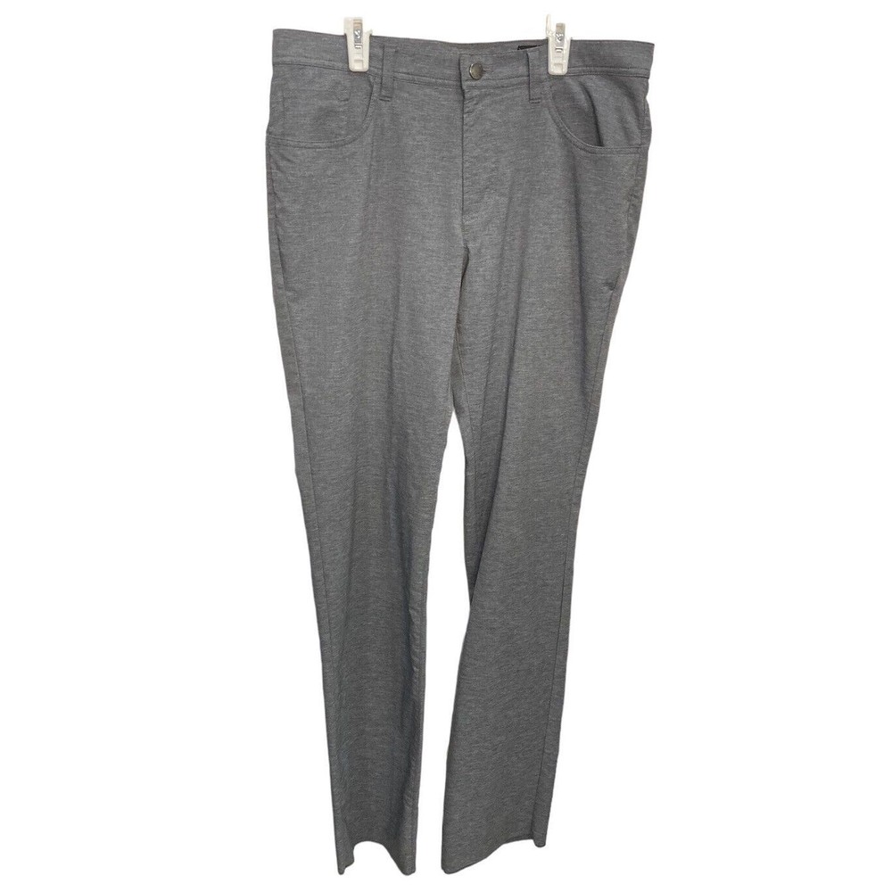 Dunning Men’s Golf Pants‎ Size 32 Gray Unhemmed